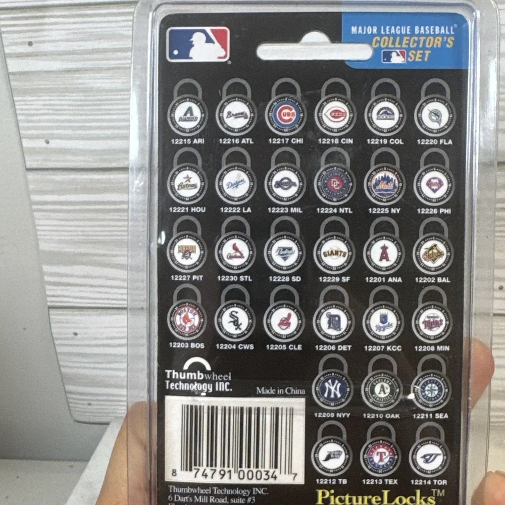 Thumbwheel Technology Picture Locks (Cardinals )